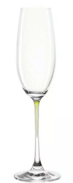 Leonardo Sektgläser La Perla In Grün, 2er Set