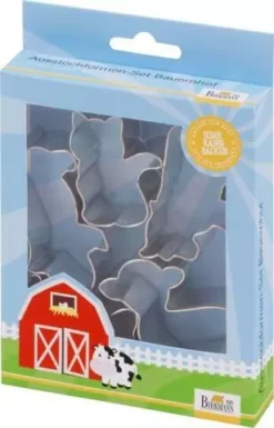 Birkmann Ausstechform-Set Bauernhof, 5-teilig