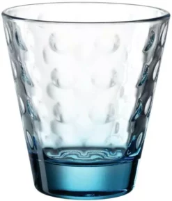 Leonardo Trinkglas OPTIC 215 Ml Blau, 6er-Set