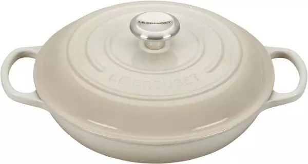 Le Creuset Gourmet-Profitopf Signature In Meringue, 26 Cm