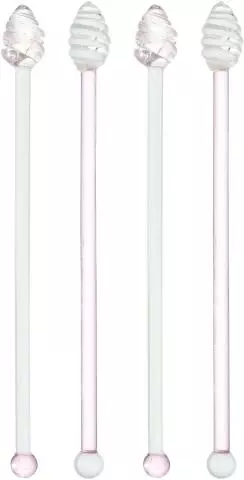 Leonardo Rührer POESIA 4er-Set 20 Cm Rosé/weiß