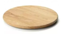 Continenta Drehplatte Aus Gummibaumholz.