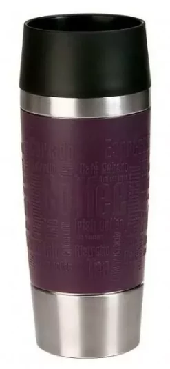 Emsa Isolier-Trinkbecher Mit Manschette Travel Mug In Brombeere
