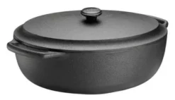 Skeppshult Bräter Oval 6 Liter Mit Gusseisendeckel