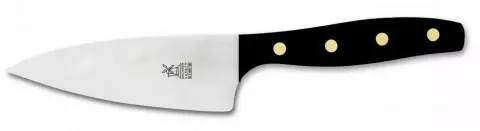 Windmühlenmesser K4 Mittleres Kochmesser HRC 60 Aus POM-Kunststoff Mit Messingnieten (rostfrei)