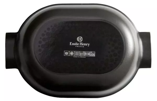 Emile Henry Schmortopf Delight Oval In Ardoise - Image 2