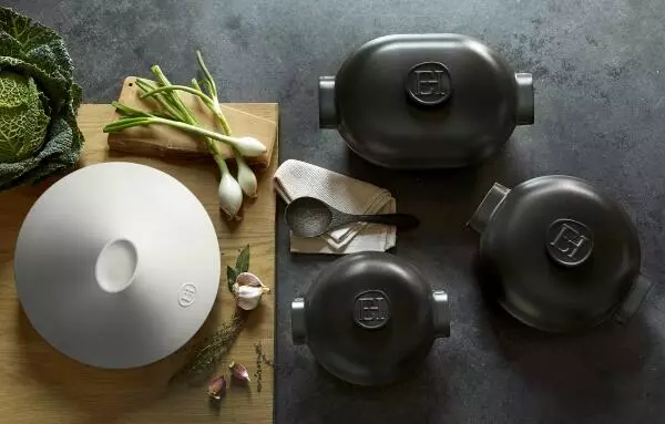 Emile Henry Schmortopf Delight Oval In Ardoise - Image 5