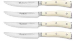 Wüsthof Steakmessersatz Classic Ikon Crèmeweiß, 4-teilig